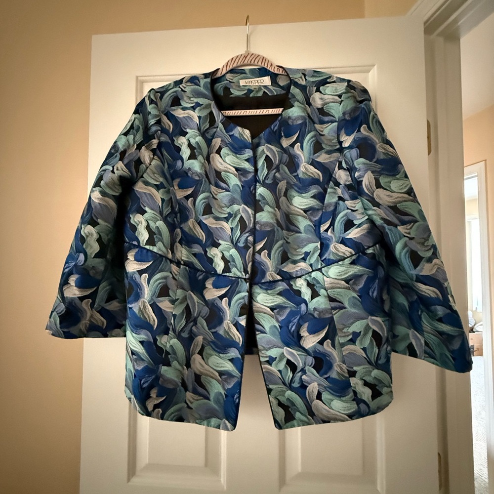 Women’s Plus Size Kasper Open Blazer. Size 18W.